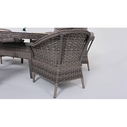Nova 140 cm Round Garden Set