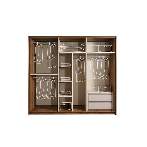 Tosko Wardrobe - 5 Doors