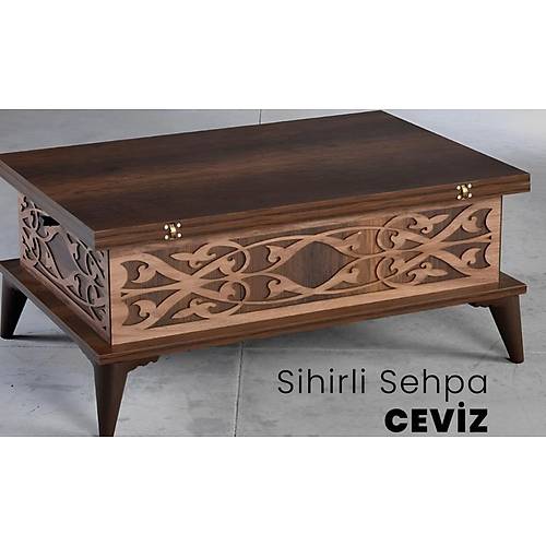 Sihirli Sehpa Ceviz Ceviz