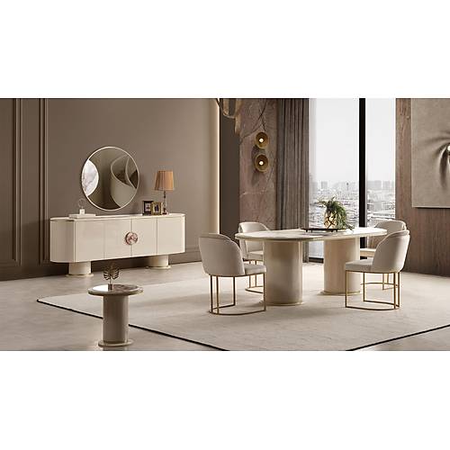 Cartier Cream Dining Room