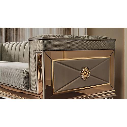 Asiyan Triple Sofa ( Art Deco )
