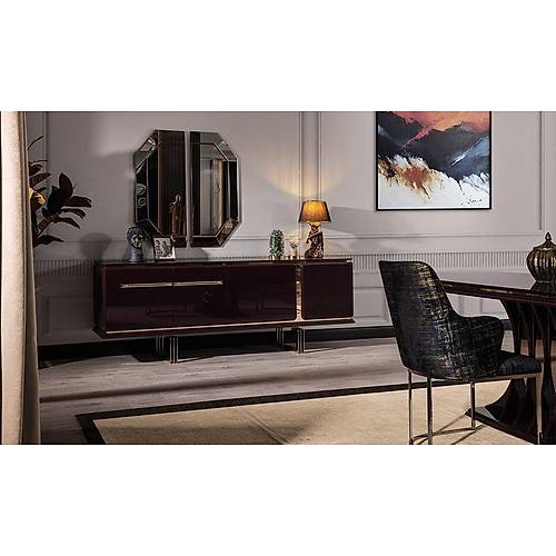 Bergama Dining Room - Plum