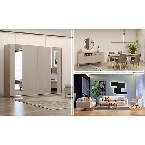 Nova Plus Wedding Set (Sliding Wardrobe)