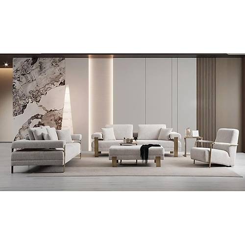 Deep Living Antique Sofa Set