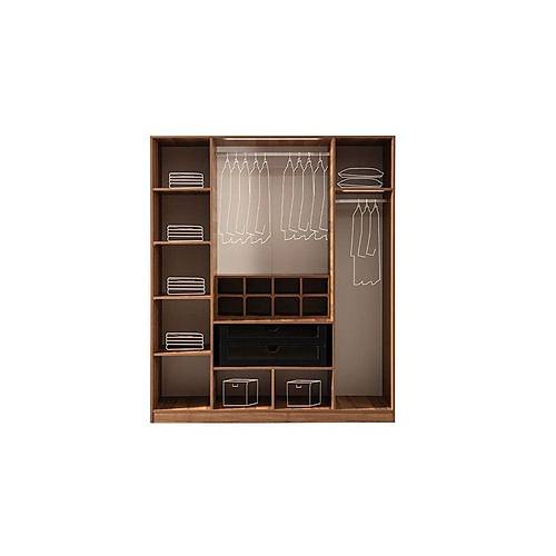 Mass Bedroom 6 Door - Walnut