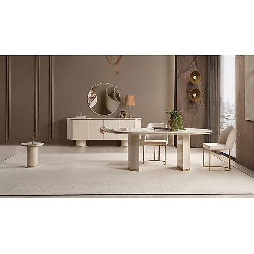 Cartier Cream Dining Room