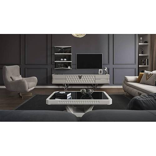 Velar TV Unit with Fireplace