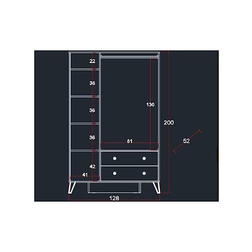 Smart Wardrobe - 3 Doors