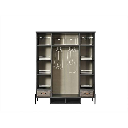 Elit Wardrobe - 3 Door