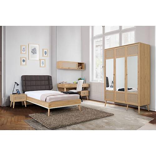 Monaco Wardrobe - 3 Door
