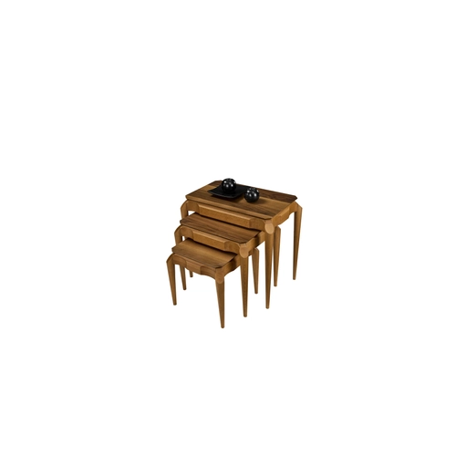 Retro Nesting Table Beige / Black 3072