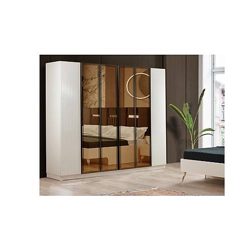 Riva Wardrobe - 6 Doors