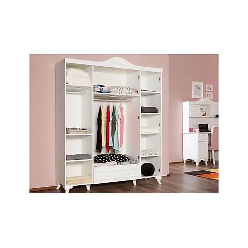 Siena D�rt Kap�l� Dolap