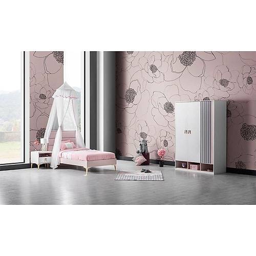 Rosa Wardrobe - 3 Door