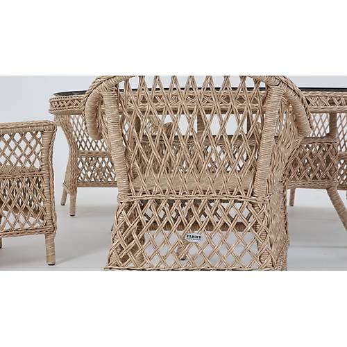 Nova 140 cm Round Garden Set