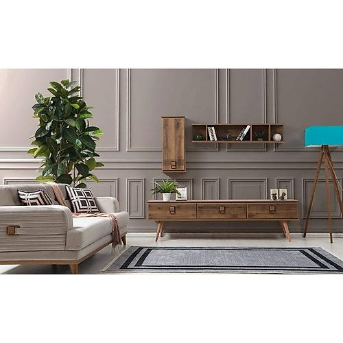 Zena TV Unit Walnut