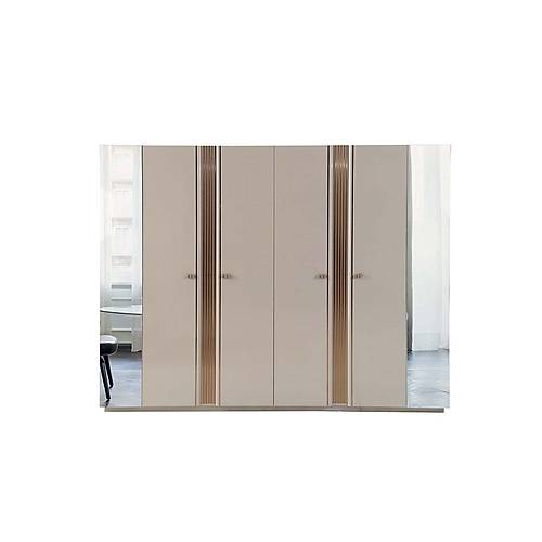 Elit Wardrobe - 6 Doors ( 3 Colours)