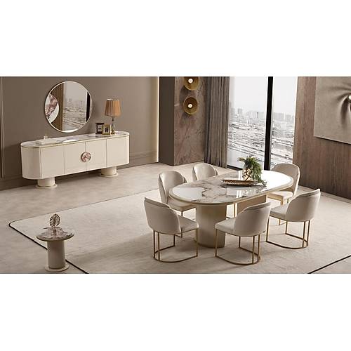 Cartier Cream Dining Room