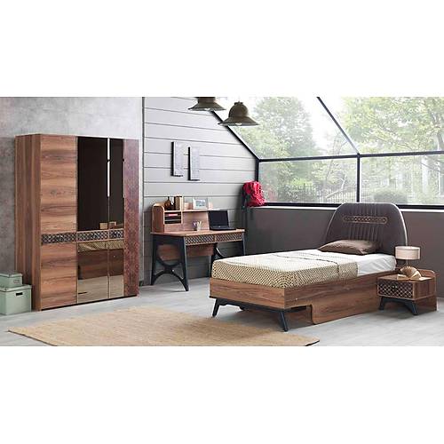 Likya Midi Wardrobe - 3 Door