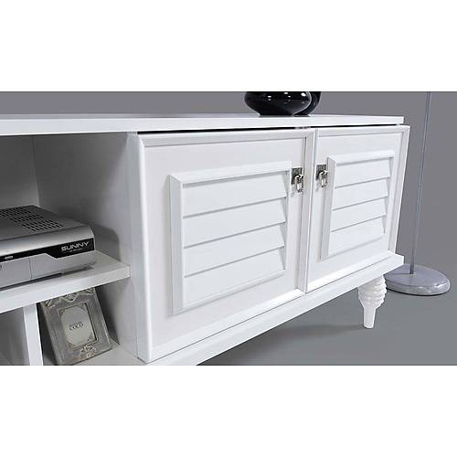 �mza TV Unit White