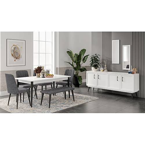 Volante Wedding Set White