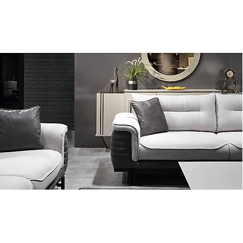 Eva Linen Sofa Set