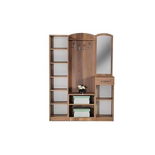 Ba�ak Walnut Coat Rack