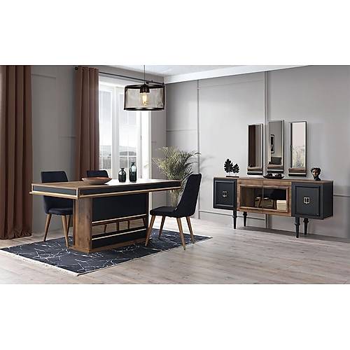 Sim Dining Room Walnut