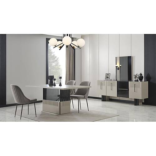 Aura Lux Console and Mirror