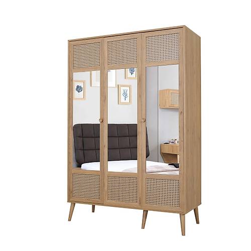 Monaco Wardrobe - 3 Door
