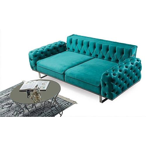 Lila Metal Leg Sofa Set