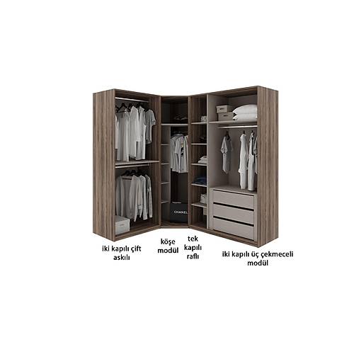 Trend Dressing Room Walnut