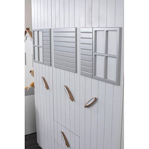 Machu Wardrobe - 3 Door
