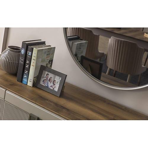 Side Console and Mirror