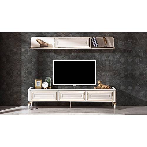 Safir TV Unit Gold