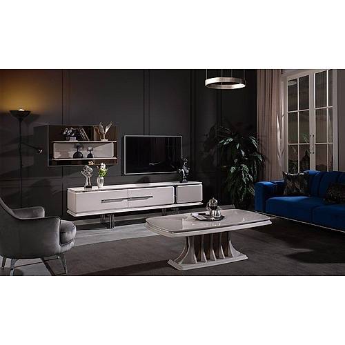 Bergama TV Unit Powder Pink