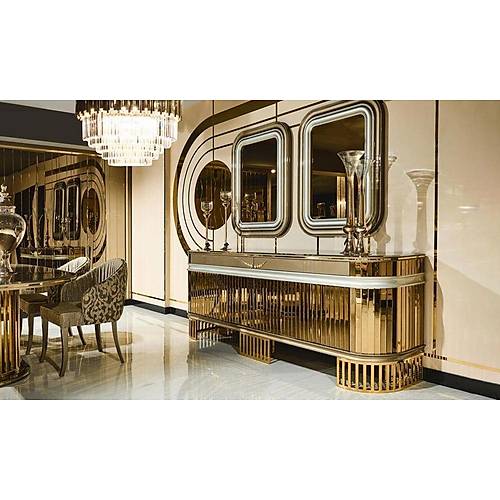 Lima Luxury Console and Mirror