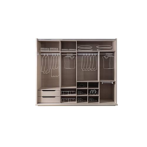 Safir Gold Bedroom Sliding Door