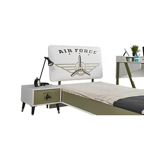 Air Force Bedtead with Headboard