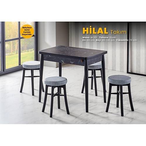 Hilal Masa Sandalye Tak�m�