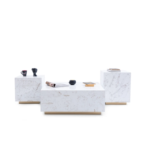 Triple Coffee Table