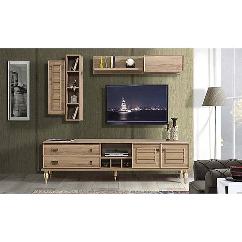 �mza TV Unit Walnut
