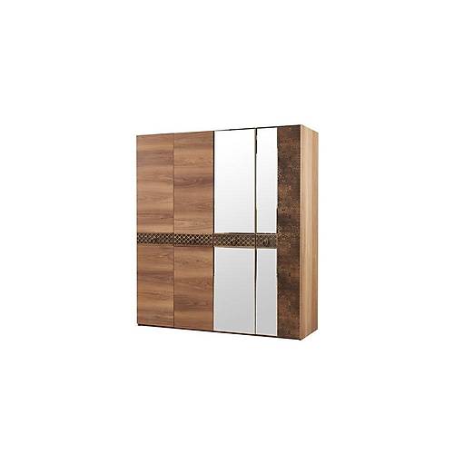 Likya Midi Wardrobe - 4 Door