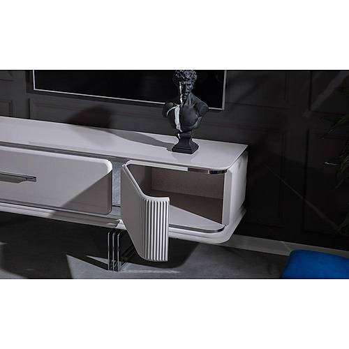 Bergama TV Unit Powder Pink