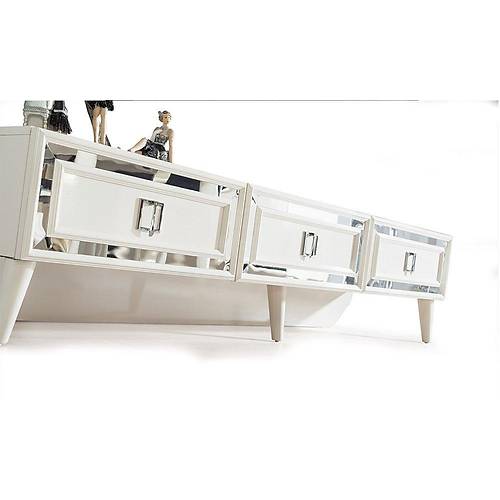 Gloria TV Unit Ecru