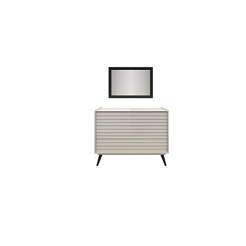 Trend Dresser and Mirror Beige