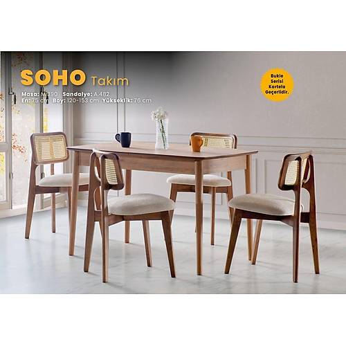Soho Mutfak Masa Sandalye Tak�m�