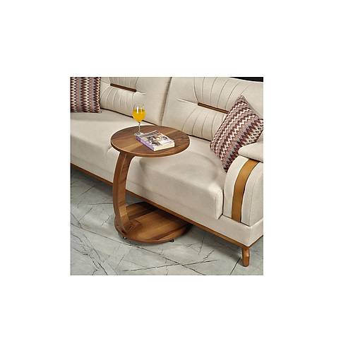 Hitit Side Table 7009 Walnut