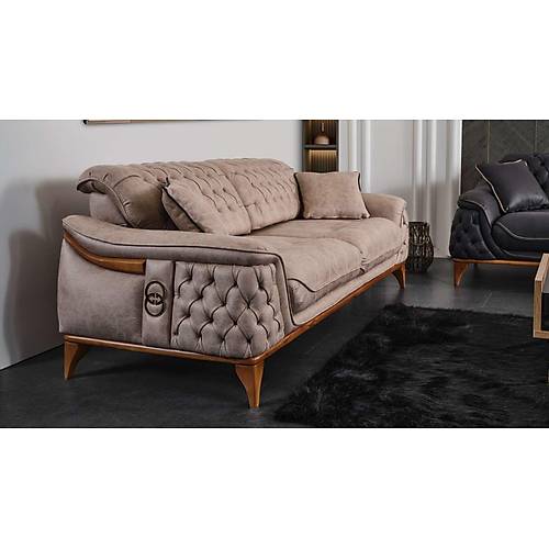 Lotus Nubuck  Sofa Set