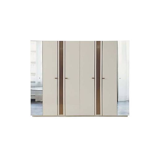 Elit Wardrobe - 6 Doors ( 3 Colours)
